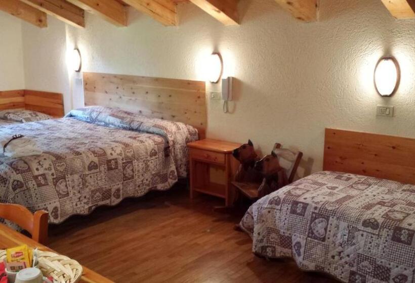 חדר סטנדרט לארבעה, Locanda Belvedere