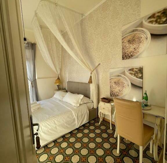 חדר סטנדרט נוף לים עם טרסה, Locanda Garzelli