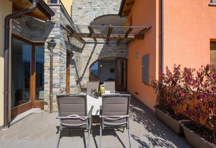 דירה בת חדר שינה 1 עם מרפסת, Residence Borgo La Sorgente