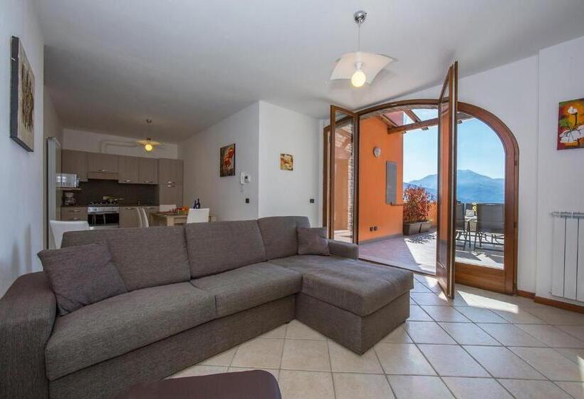 דירה בת חדר שינה 1 עם מרפסת, Residence Borgo La Sorgente