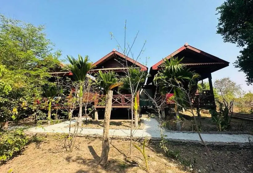 اتاق استاندارد با چشم‌انداز باغ, Jungle Bangalow Don Det