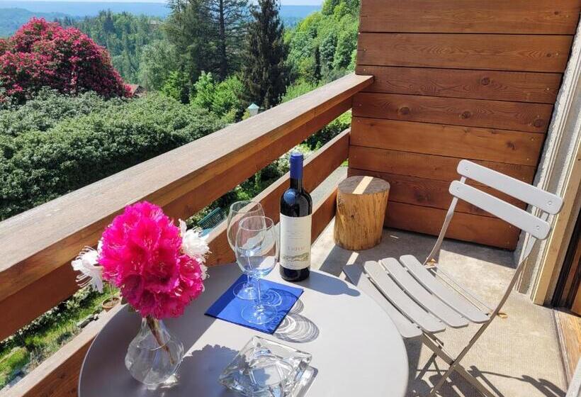 标准间带阳台, B&b Villa Tavallini