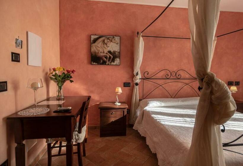 غرفة قياسية مزوَّدة بشُرفة, B&b Villa Barbarossa