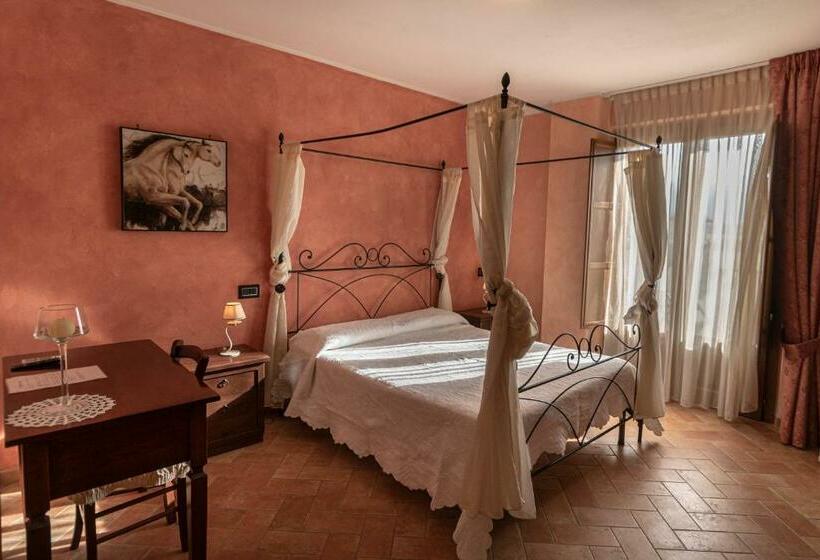 غرفة قياسية مزوَّدة بشُرفة, B&b Villa Barbarossa