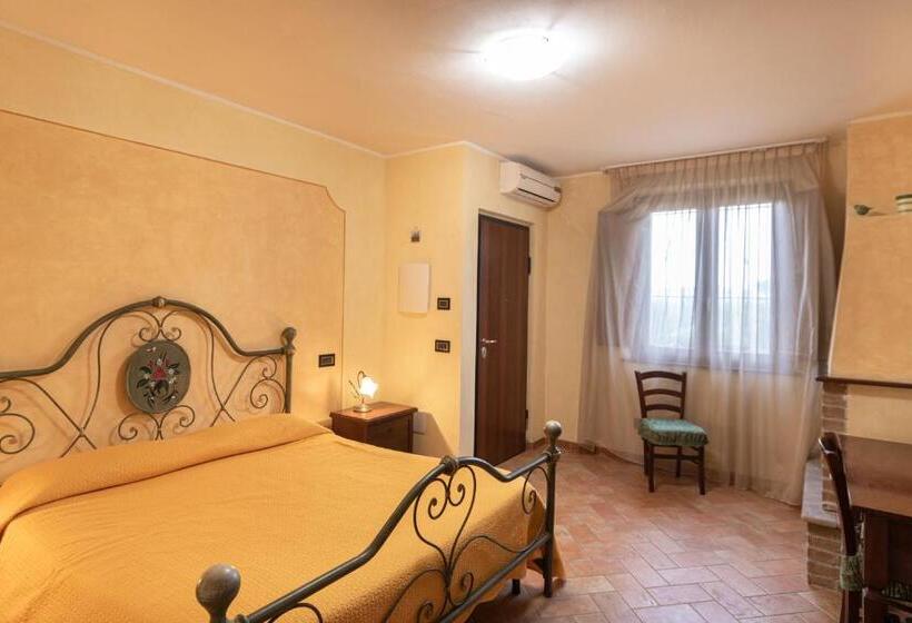 غرفة قياسية مطلّة علي الحديقة, B&b Villa Barbarossa