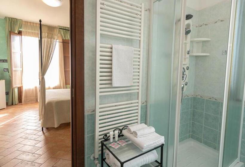 غرفة قياسية مزوَّدة بشُرفة, B&b Villa Barbarossa