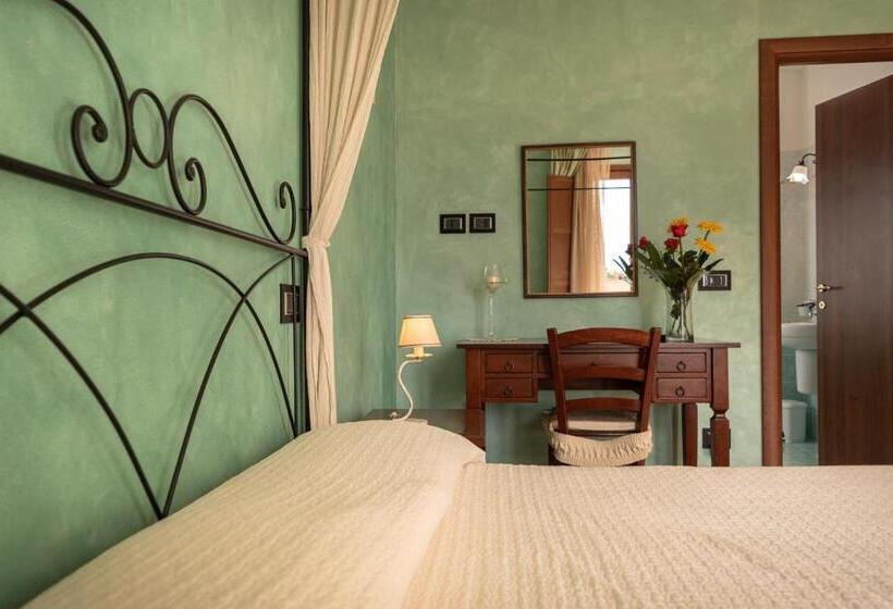 غرفة قياسية مزوَّدة بشُرفة, B&b Villa Barbarossa