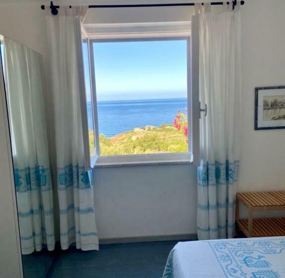 חדר סטנדרט נוף לים, Villa Pischinas