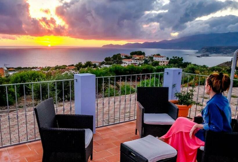 חדר משפחתי נוף לים, Villa Pischinas