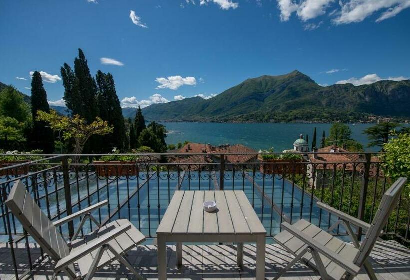 Superior room with lake view, Albergo Silvio