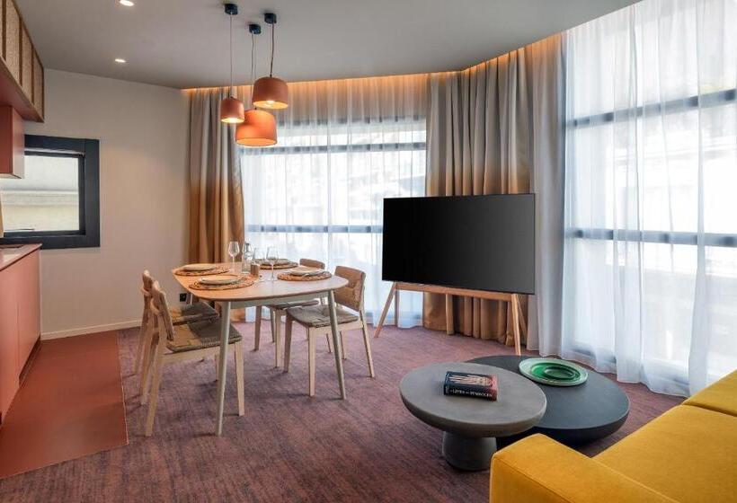 침실 2개 아파트, Résidence Les Embruns & Spa