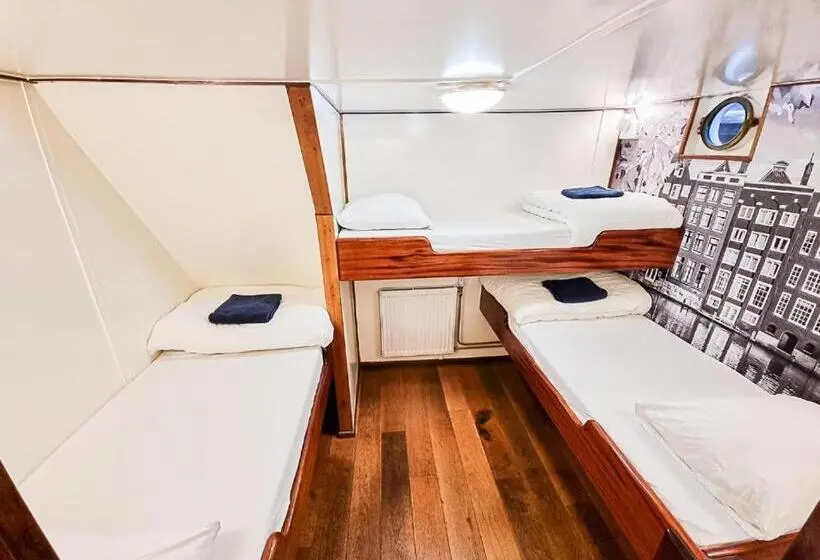 اتاق استاندارد سه نفره, Neptune Boatique Hotel Amsterdam