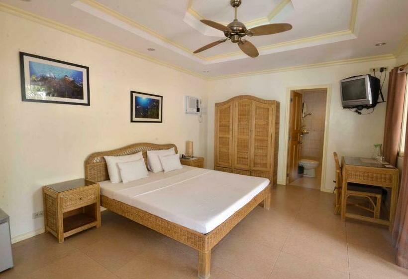 חדר דחוקס עם מיטת קינג, Mike's Dauin Dive Resort