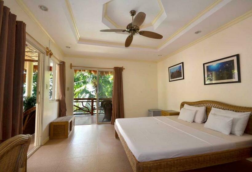 חדר דחוקס עם מיטת קינג, Mike's Dauin Dive Resort