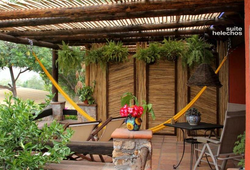 キングサイズベッドのデラックスルーム, La Casa Del Guamúchil