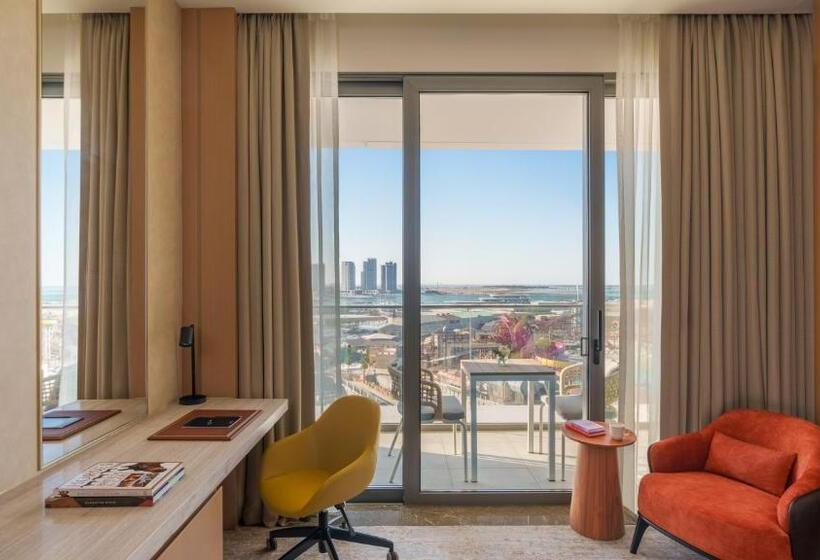 전망 디럭스룸 킹침대, Rixos Premium Qetaifan Island North