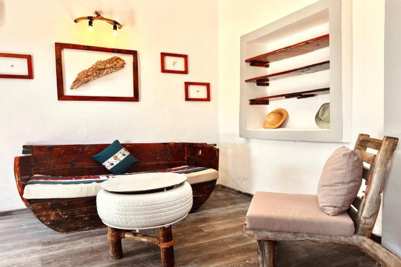 Номер Deluxe Вид на Море, Pili Pili Beach Bungalows