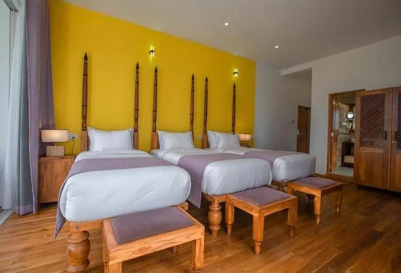 デラックストリプルルーム, Morning Dew Boutique Hotel Ella