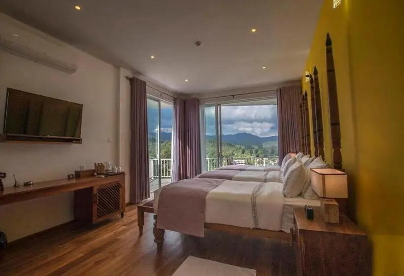 デラックストリプルルーム, Morning Dew Boutique Hotel Ella