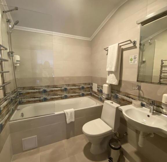 Habitación Estándar Abuhardillada, Optima Collection Park Hotel Ivano Frankivsk