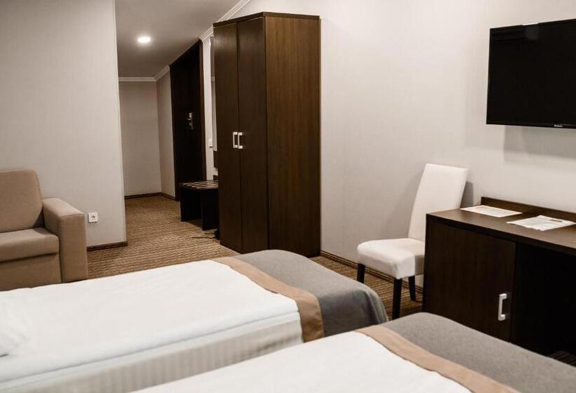 Habitación Estándar Abuhardillada, Optima Collection Park Hotel Ivano Frankivsk