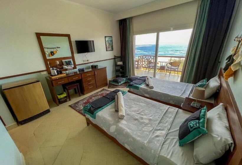 اتاق استاندارد با چشم‌انداز دریا, Club Red Dahab Motel