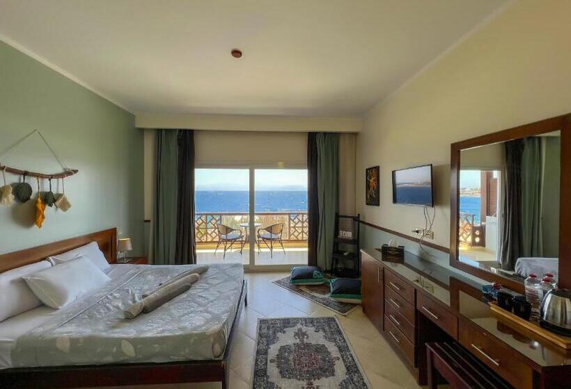 اتاق استاندارد با چشم‌انداز دریا, Club Red Dahab Motel