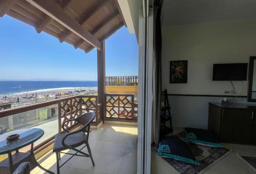 اتاق استاندارد با چشم‌انداز دریا, Club Red Dahab Motel