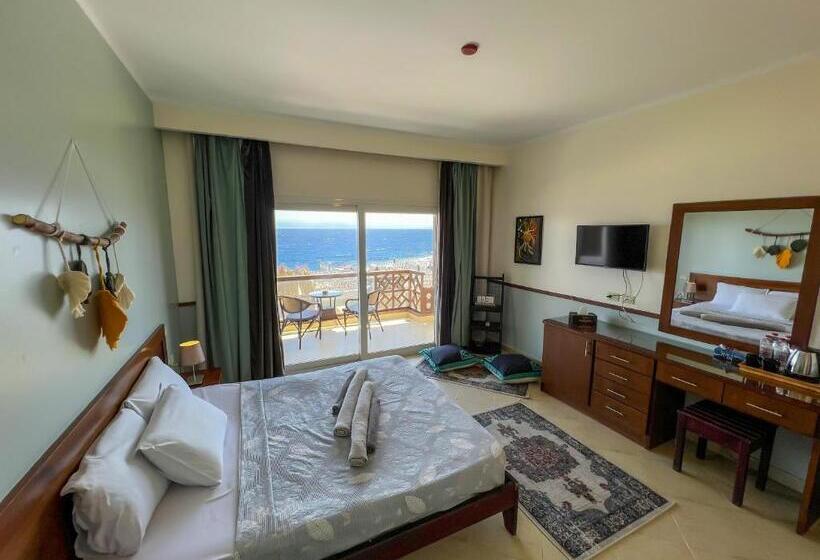 اتاق استاندارد با چشم‌انداز دریا, Club Red Dahab Motel