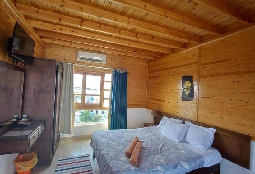 بانگلوی استاندارد با چشم‌انداز دریا, Club Red Dahab Motel