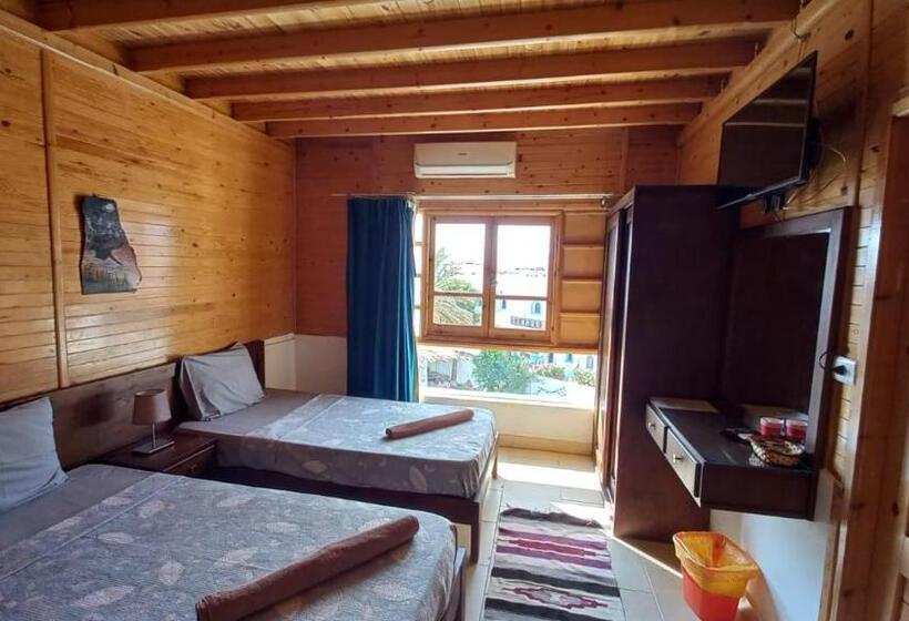 بانگلوی استاندارد با چشم‌انداز دریا, Club Red Dahab Motel