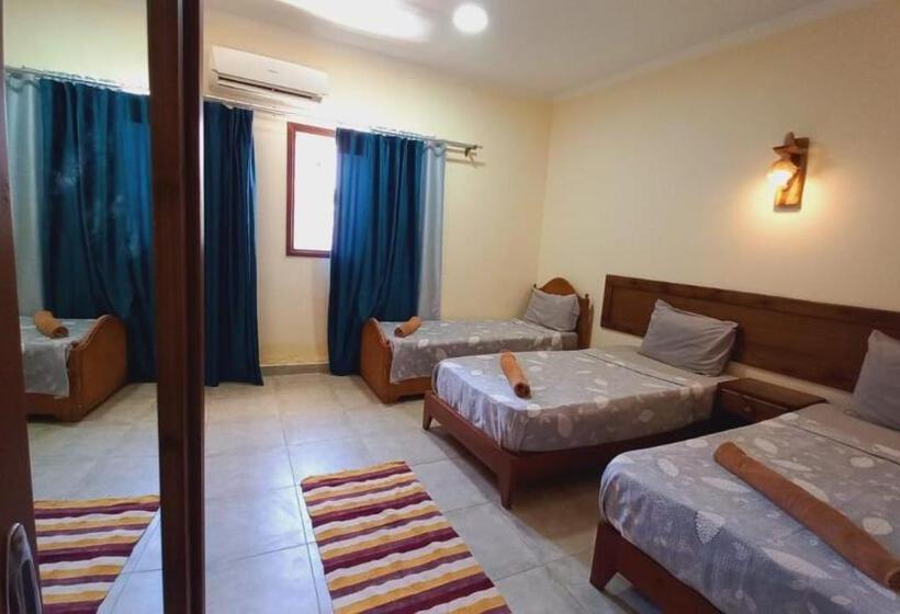 Standard Triple Room with Terrace, Club Red Dahab Motel