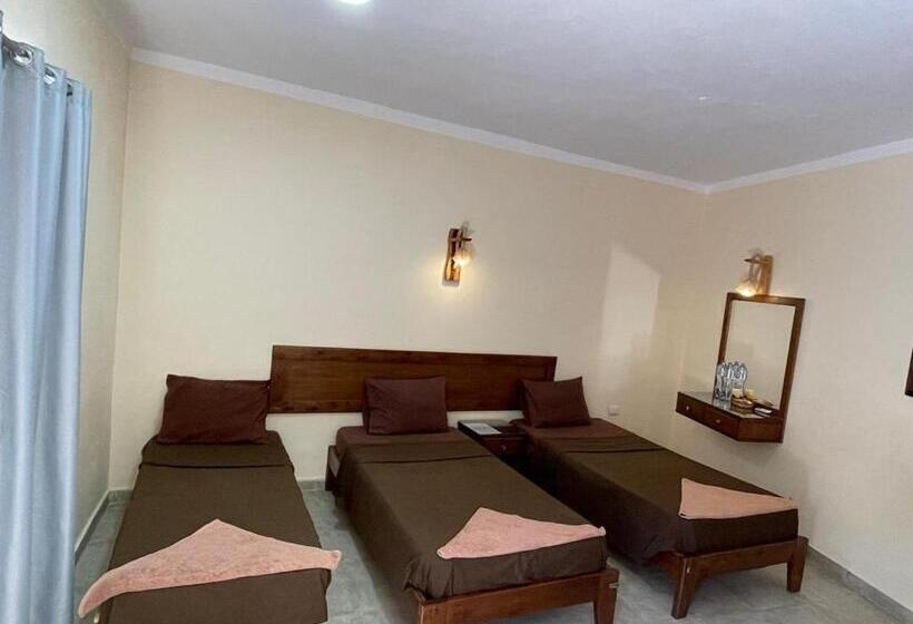 Standard Triple Room with Terrace, Club Red Dahab Motel