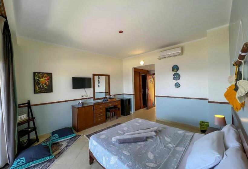 اتاق استاندارد با چشم‌انداز دریا, Club Red Dahab Motel