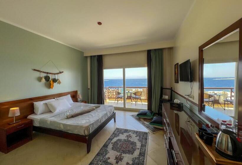 اتاق استاندارد با چشم‌انداز دریا, Club Red Dahab Motel