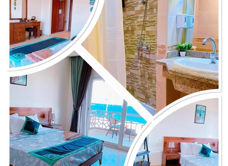 اتاق استاندارد با چشم‌انداز دریا, Club Red Dahab Motel