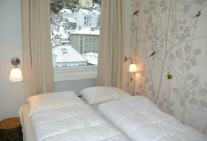 חדר סטנדרט חדר אמבטיה משותף, City Hostel Bergen