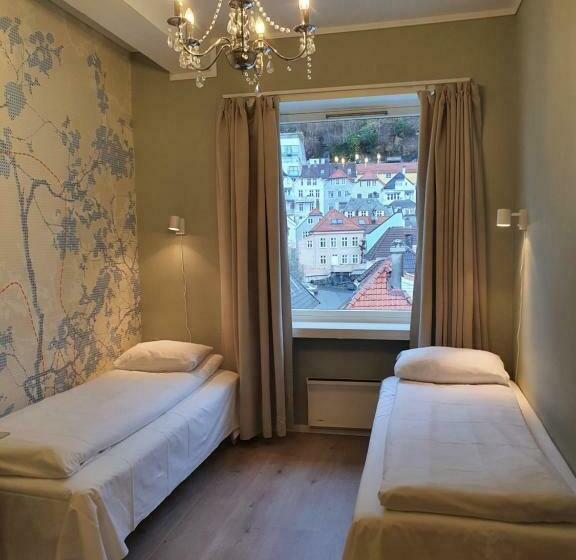 חדר סטנדרט חדר אמבטיה משותף, City Hostel Bergen