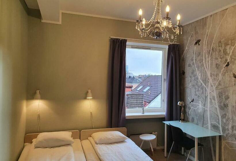 חדר סטנדרט חדר אמבטיה משותף, City Hostel Bergen