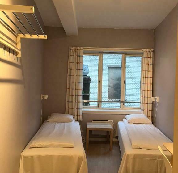 חדר סטנדרט חדר אמבטיה משותף, City Hostel Bergen