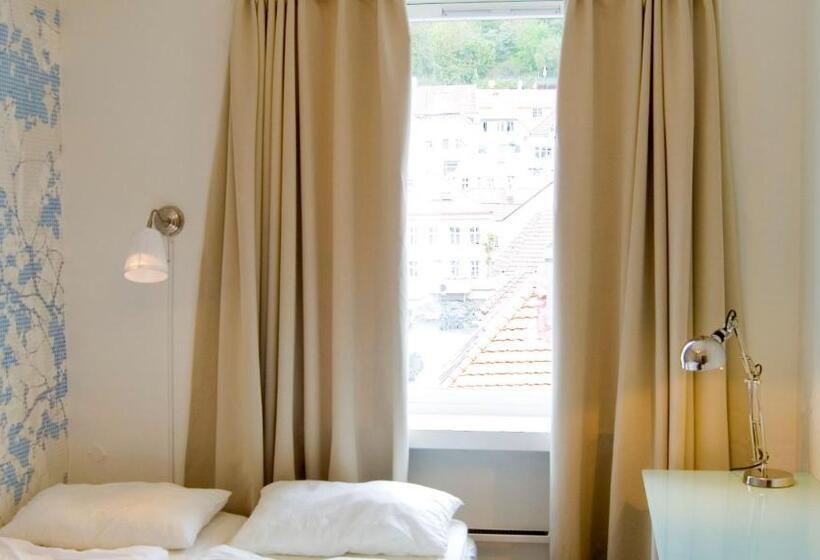 חדר סטנדרט חדר אמבטיה משותף, City Hostel Bergen