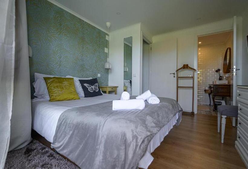 اتاق استاندارد با تراس, Casa Das Hortensias  Charming Guest House