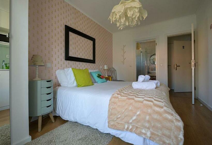 اتاق استاندارد با بالکن, Casa Das Hortensias  Charming Guest House