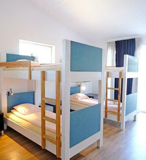 سرير فى غرفة مشتركه, Freesurfcamp & Hostel