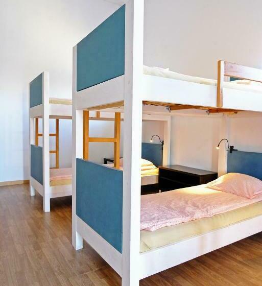 سرير فى غرفة مشتركه, Freesurfcamp & Hostel