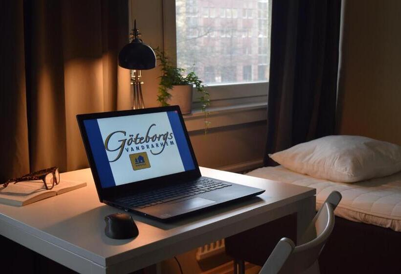 带共用浴室的标准房间, Göteborg Hostel