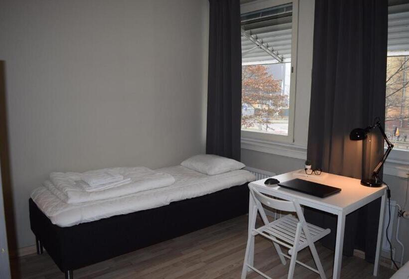 标准四人间共用浴室, Göteborg Hostel