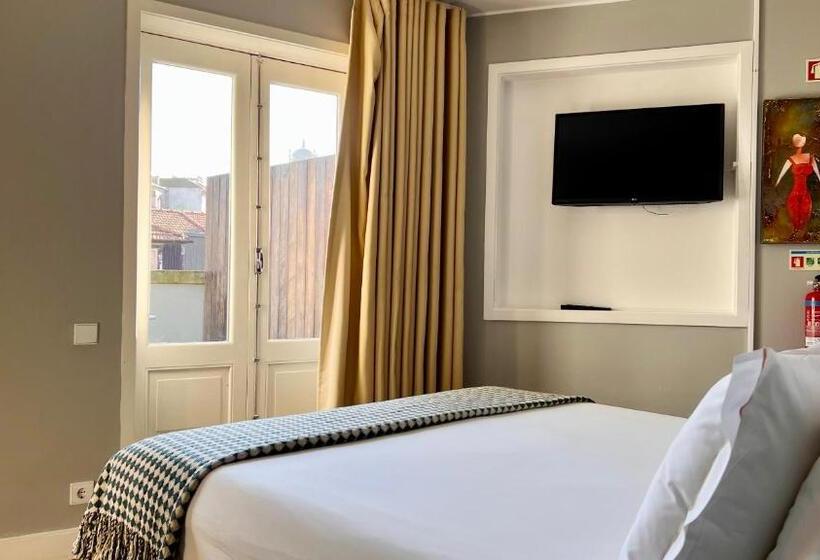 اتاق استاندارد با بالکن, Casa Dos Loios By Shiadu