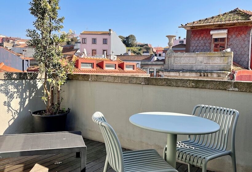 اتاق استاندارد با بالکن, Casa Dos Loios By Shiadu