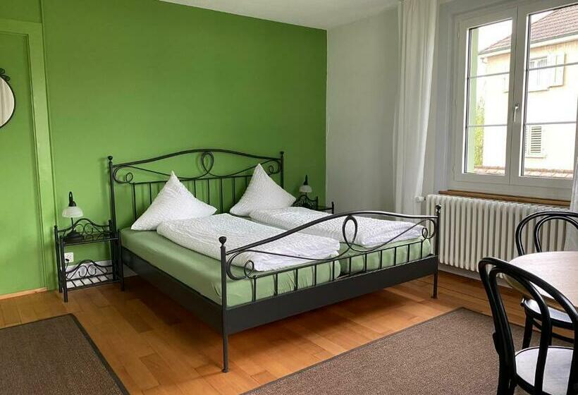 스탠다드 룸 공동 욕실, Bnb Hopfengrün Langenthal